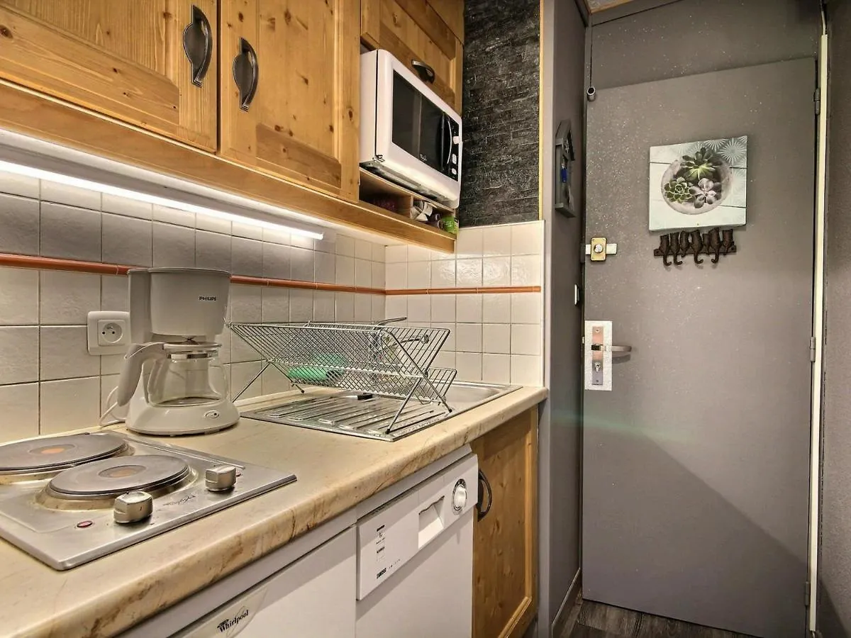 شقة Studio Cabine Renove A Plagne Centre Avec Balcon Et Proche Des Pistes - Fr-1-455-68 لا بلاني