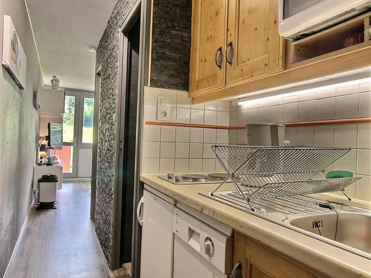 شقة Studio Cabine Renove A Plagne Centre Avec Balcon Et Proche Des Pistes - Fr-1-455-68 لا بلاني فرنسا