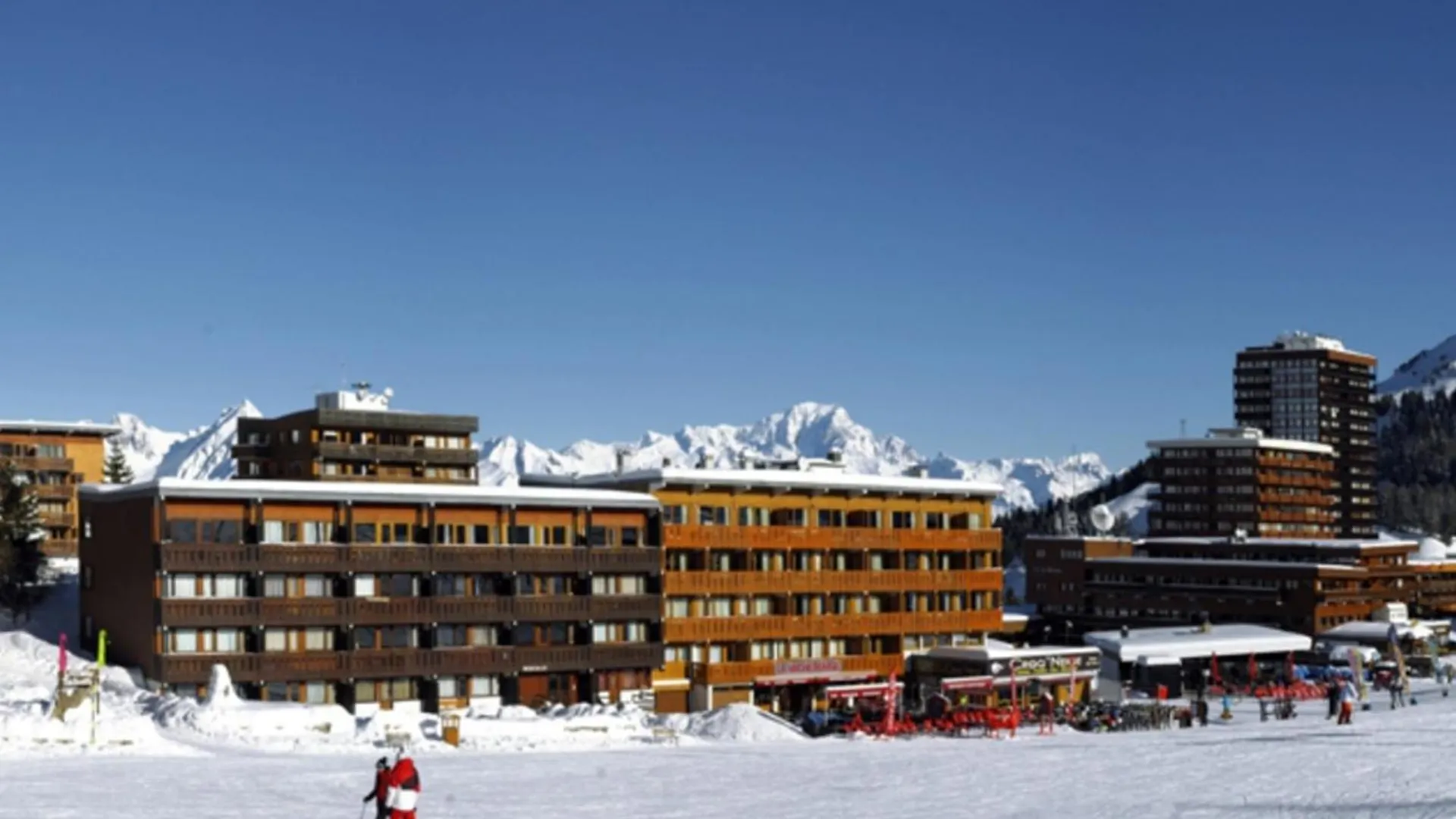 Studio Cabine Renove A Plagne Centre Avec Balcon Et Proche Des Pistes - Fr-1-455-68 لا بلاني فرنسا